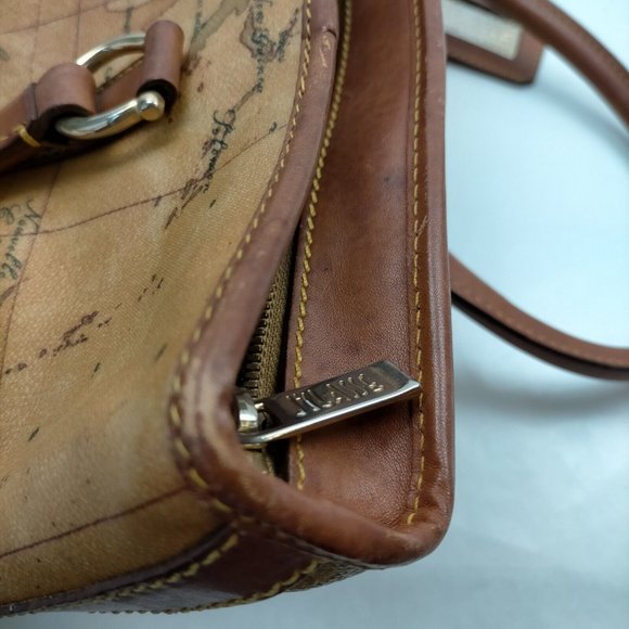 PRIMA CLASSE Hand Bag Brown PVC - Picture 9 of 9